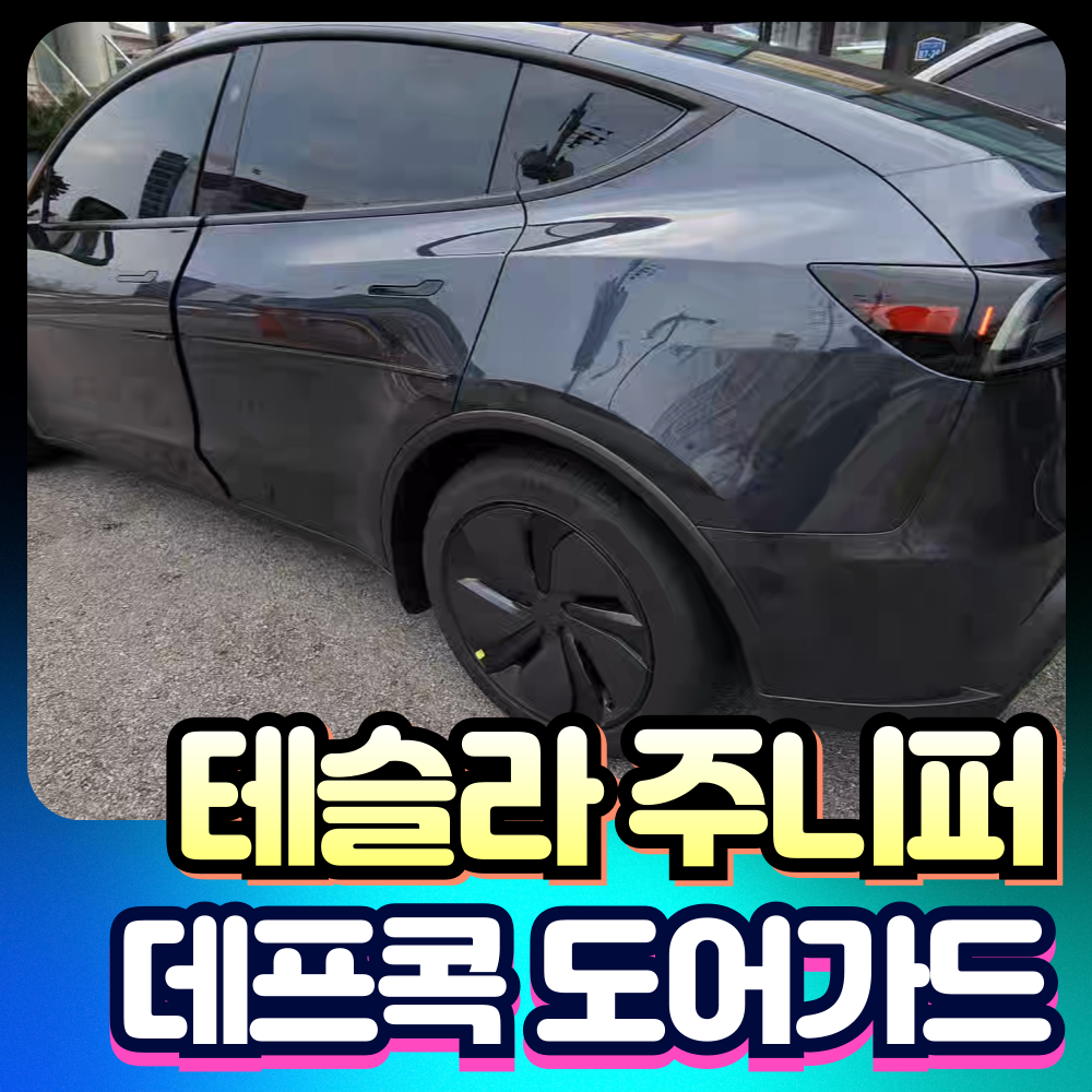 테슬라주니퍼 데프콕 도어가드 장착비포함가